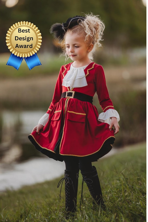 Golden Pirate Dress Childrens Costume Golden Pirate Dress Childrens Costume