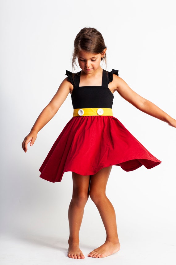mickey mouse dress girl
