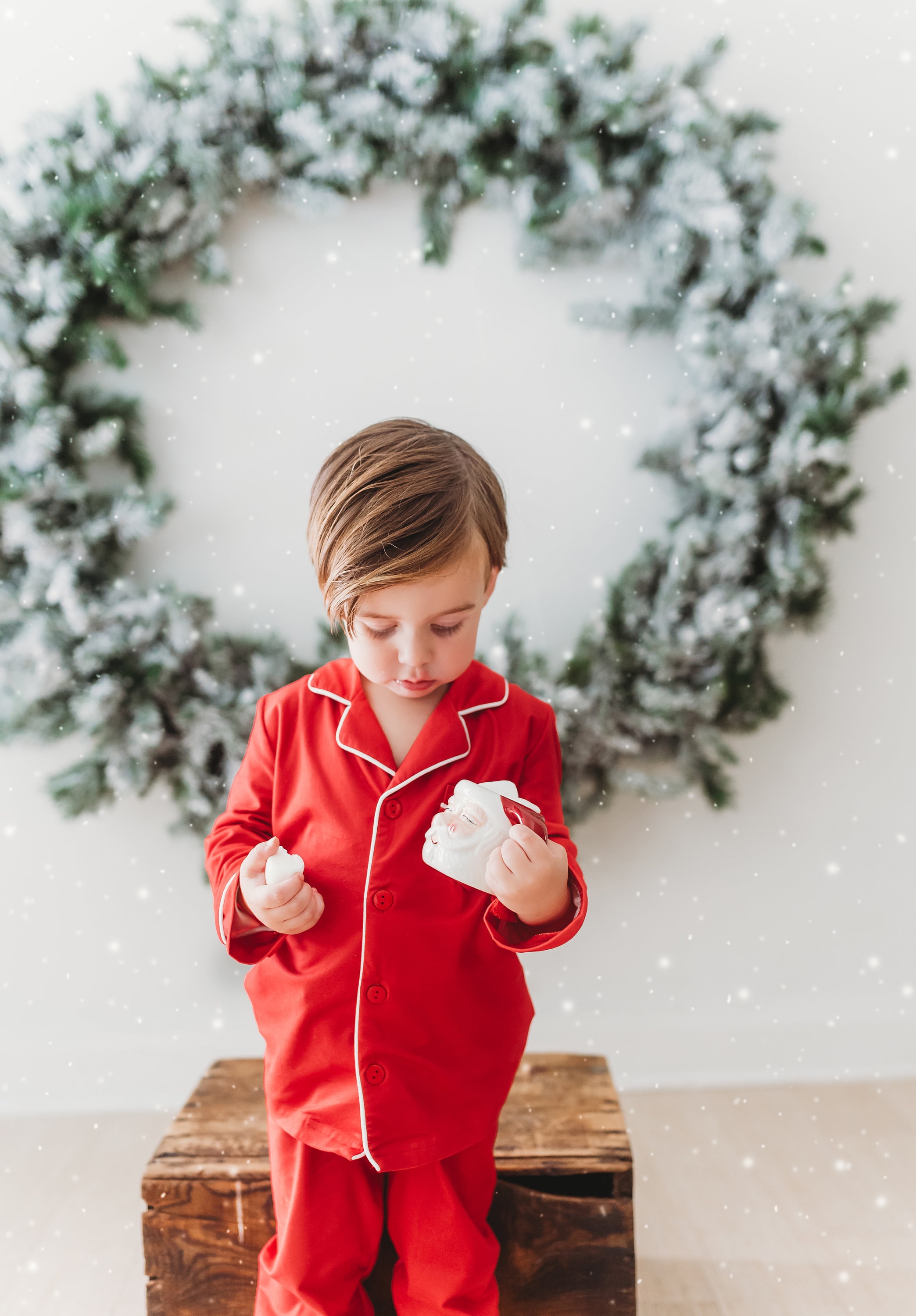 Red Christmas Morning Set boys Xmas Jammies unisex Matching Family Pajamas toddler family Photos christmas Eve breakfast With Santa photos Etsy