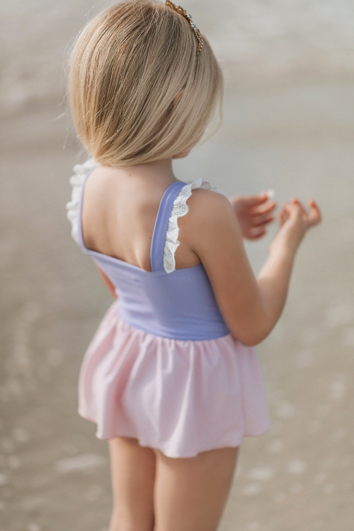 THE ORIGINAL Princess Bathing Suitgirls Rapunzel Bathing Etsy