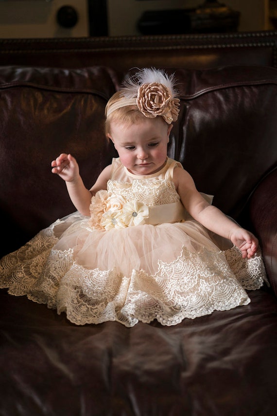 etsy baby flower girl dresses