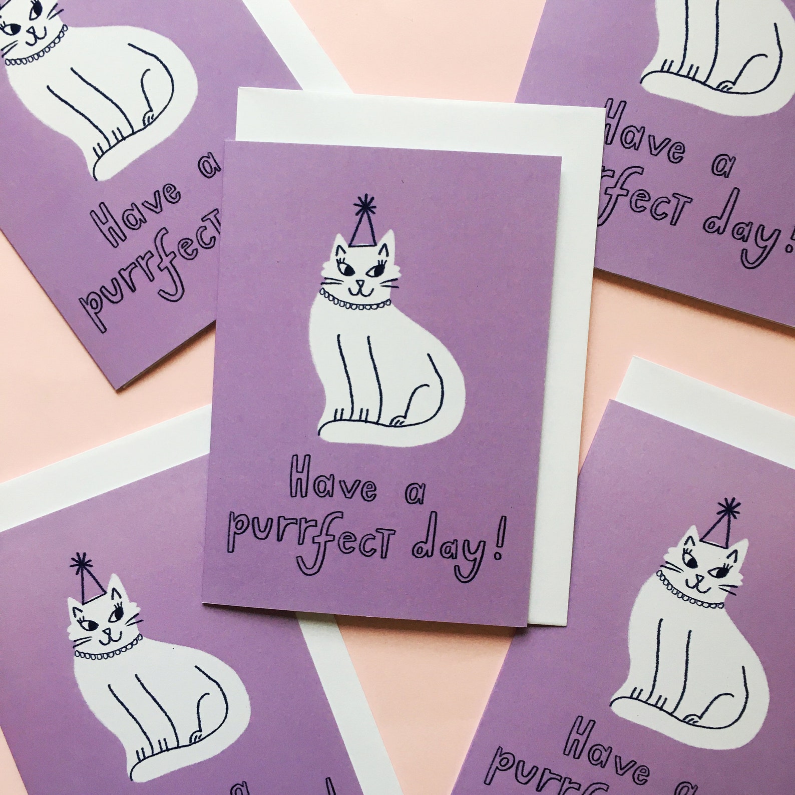 Greetings Cards Pack of 4 Etsy