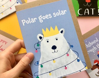 Polar goes solar! Christmas Card