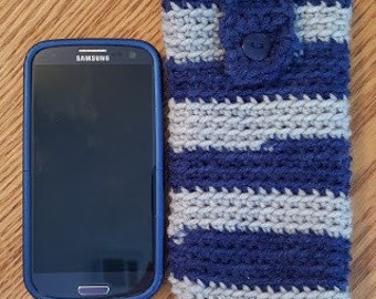 Crochet Cell Phone Cover, Tablet Cover