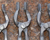 BLACKSMITH 5 TONG SET - Tongs Bladesmith Knifemaker Knifemaking Forge Anvil Forging 1 4 Flat - 3 8 v - 1 2 v - 3 4 v - 1 v