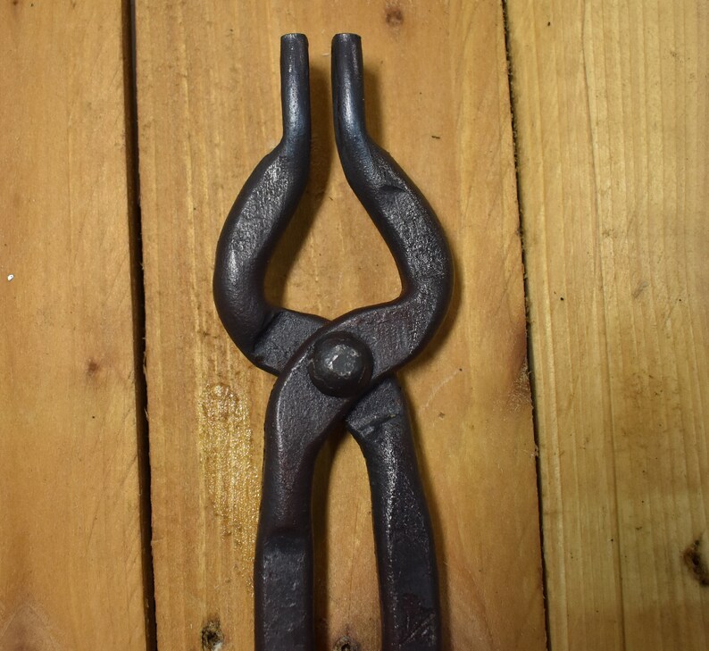 1/4'' Flat Bar Blacksmith Tongs Knifemaker Etsy