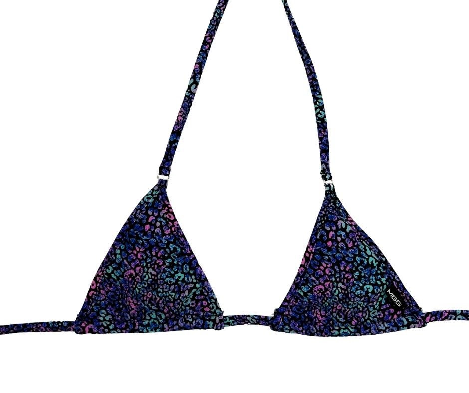 purple leopard swimsuit
