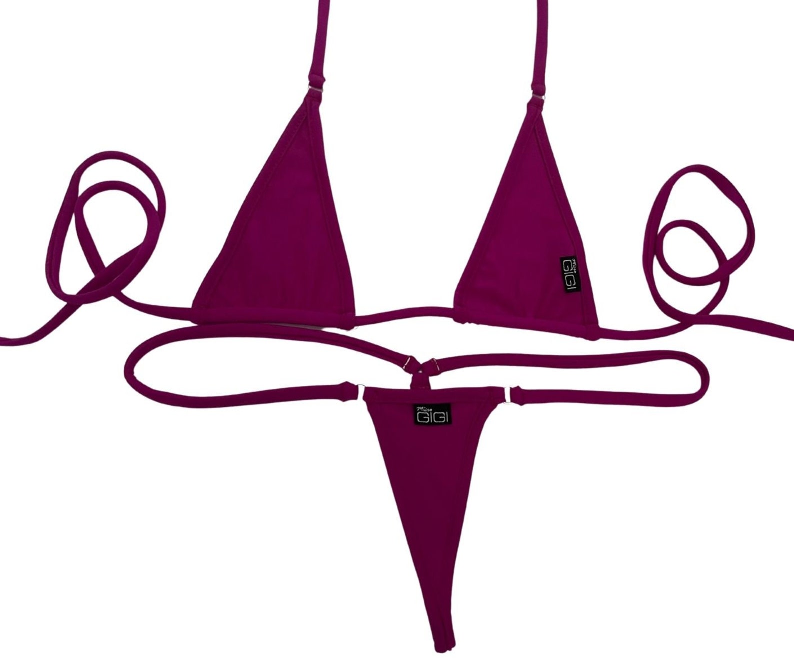 Nano Micro Bikini Mini Bikini Set Minimal Bademode für Sie Etsy