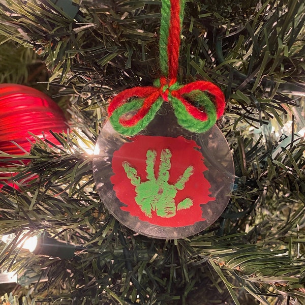 Baby Handprint Kit Etsy