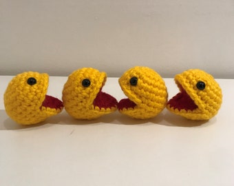 Pacmen Mini  -  Crochet  -  Amigurumi