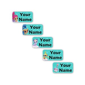 Shimmer and Shine™ Personalized Clothing Labels for tags, Stick-eez™ Clothing Labels for kids