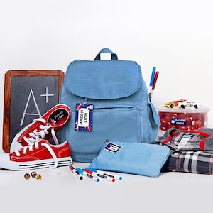 Personalized School Package including Labels and Bag Tags for Kids and Teens