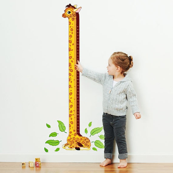 SpongeBob SquarePants Personalized Growth Chart Wall Decal for Kids Room