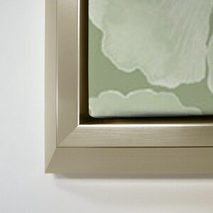 Nope Not Today by Elizabeth Medley Floating Champagne Frame