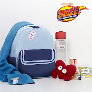 Blaze and the Monster Machines™ Personalized Starter Package for Kids including Labels and Bag Tags