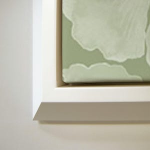 Nope Not Today by Elizabeth Medley Floating White Frame