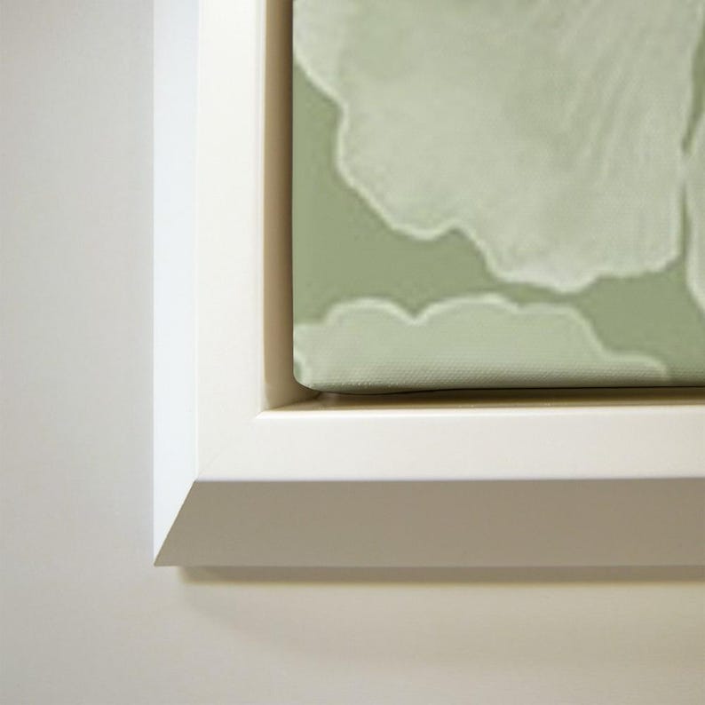 Nope Not Today by Elizabeth Medley Floating White Frame