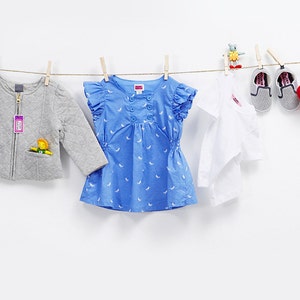 Personalized Clothing Package for Kids including Labels and Bag Tags