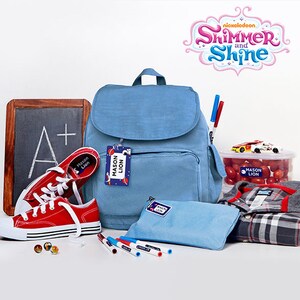 Shimmer and Shine™ Personalized School Package including Labels and Bag Tags for Kids and Teens