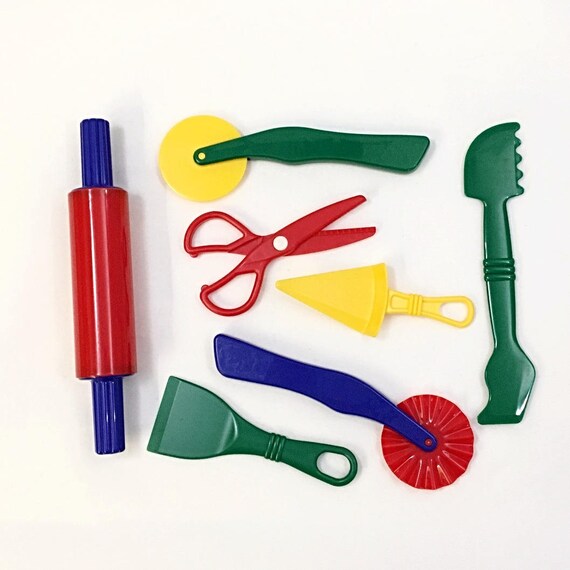 Play Dough Tool Set Play Dough Tools Tool Set Kids Tools Etsy