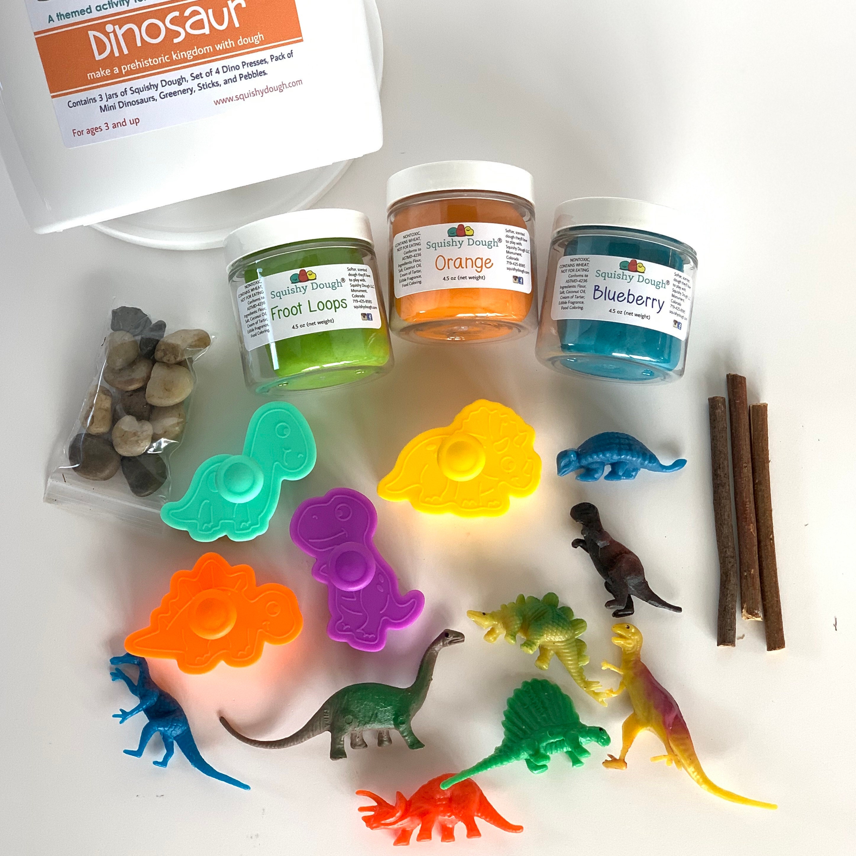 dinosaur playdough set