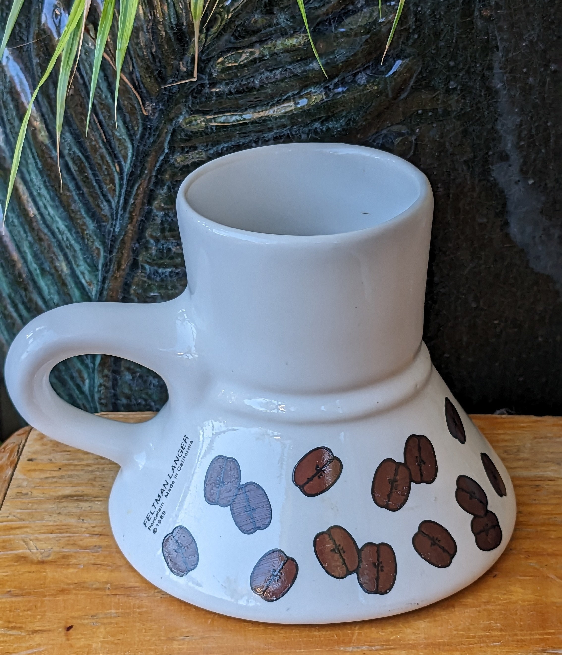 Vintage Colorado Retro No Spill Coffee Wide Bottom Travel Mug