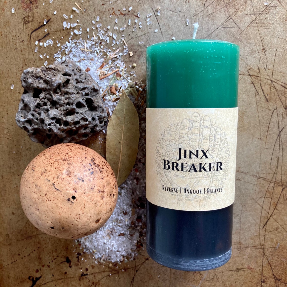 Jinx Breaker Candle Deluxe Double Action Pillar Candle for Etsy