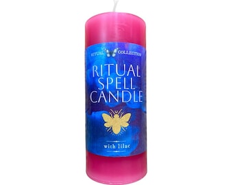Pink Ritual Candle – Healing, Success, Love Spell Pillar (2x4 Inch)