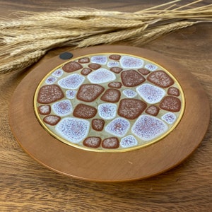 MCM tile Trivet or Pot Rest