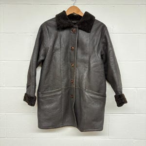 Women’s Black Shearling Coat