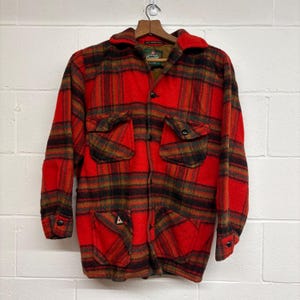 ジャケット・アウター 60s- winter king check wool jacket 60s- winter king check wool jacket