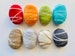 EASY BEGINNER KIT! Sudsy Soap Pebbles Easy Wet Felting Kit - Easy craft kit for kids and adults! Rainbow and River Rock Color Sets 