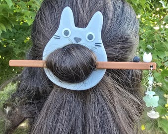 Horquilla de gato de anime impresa en 3D: Espíritu del bosque