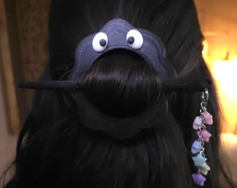 Pałeczka do włosów Dust Sprite | Pałeczka do koków bez wiązania z pastelową gwiazdką