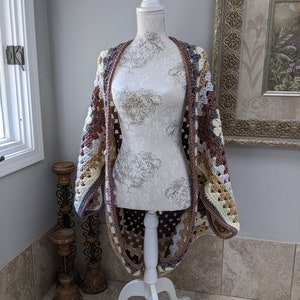 Übergroßer Cocoon Deckenpullover