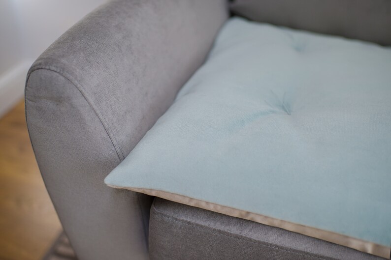 Pet Furniture Protector in Seaspray Velvet Pet Couch Etsy