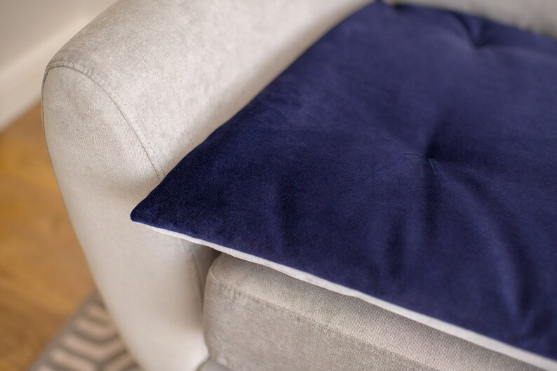 Pet Furniture Protector in Ink Velvet Pet Couch Protector Etsy
