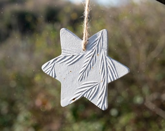 Ceramic Star Decoration