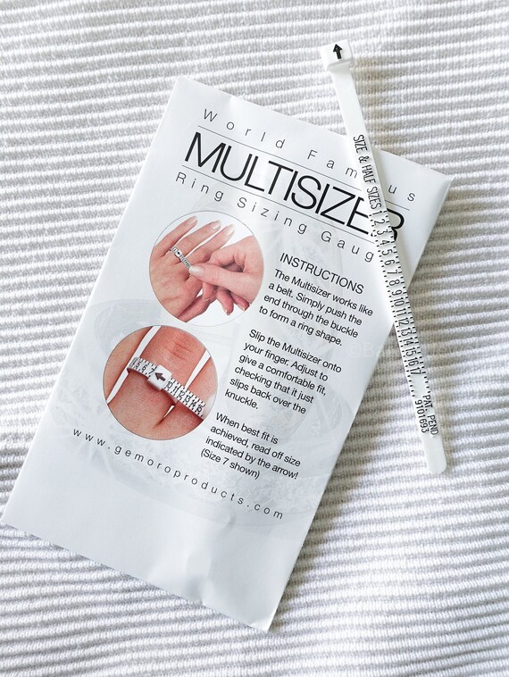 Zip Tie Ring Sizer Ring Sizing Guage Reusable Ring Sizer Ring Sizer