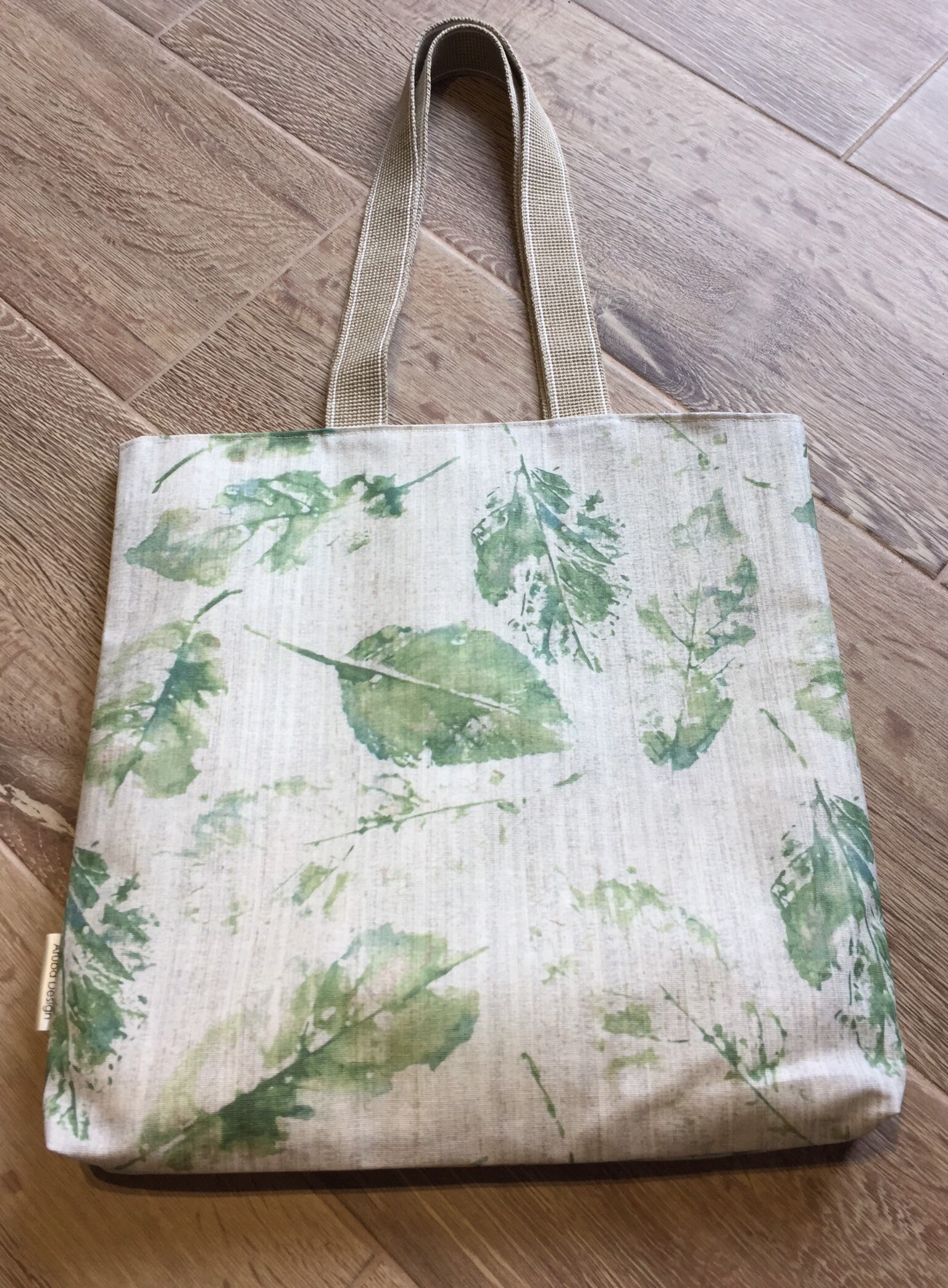 Waterproof Laminated Oil Cloth Market Bag Book Bag Eco Tote - Etsy UK