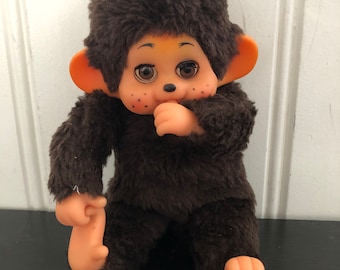 Monchhichi vintage. Monchichi. Singe. Poupée.