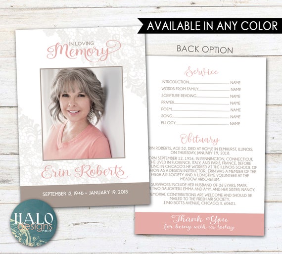 Funeral Memorial Cards Near Me / Amazon Com Funeral Memorial Prayer