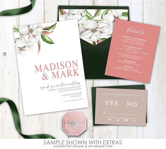 pretty wedding invitations