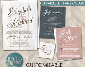 Beach Wedding Invitations, Rustic wedding, rustic beach wedding invitations, rustic beach wedding invitation, dusty blue