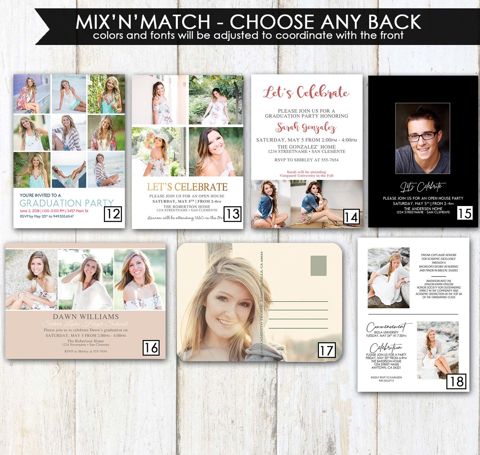 Graduation Invitation Graduation Card College High School | Etsy