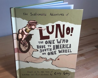 Luno! A Children's Book Drawn by Feet, Children's Literature, Kids Books, Indie Book, Parenting, Parent, Child, Fun, Unique Gift, Reading