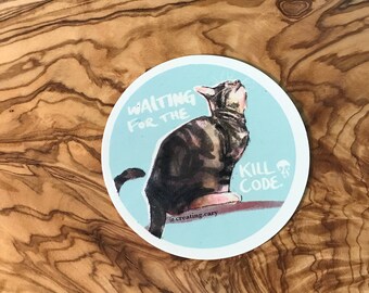 Cat Sticker Pack, cat stickers, kitties, sarcastic cat Stickers, Animal Stickers, Stickers for your water bottle, stickers for laptop