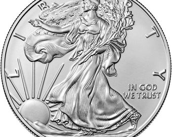 Moneda de plata fina .999 de 1 onza troy, tipo 1, año 2021