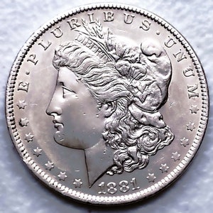 1881-O Morgan Silver Dollar