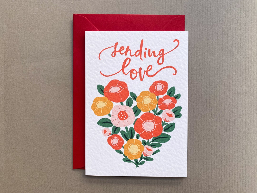 Get Well Soon Floral Card | Floral Greeting Card | Thank You Card ...